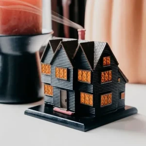 New recommended witch house Halloween Christmas decoration house incense burner ornament