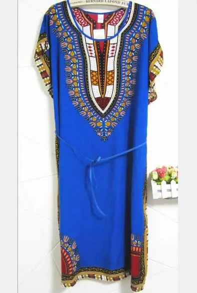 Nightgowns Women Sleepshirt Vintage Loose Large Size Night Dress Female Nightshirt Summer Women's Cotton Nightdress With Belt - Image 5