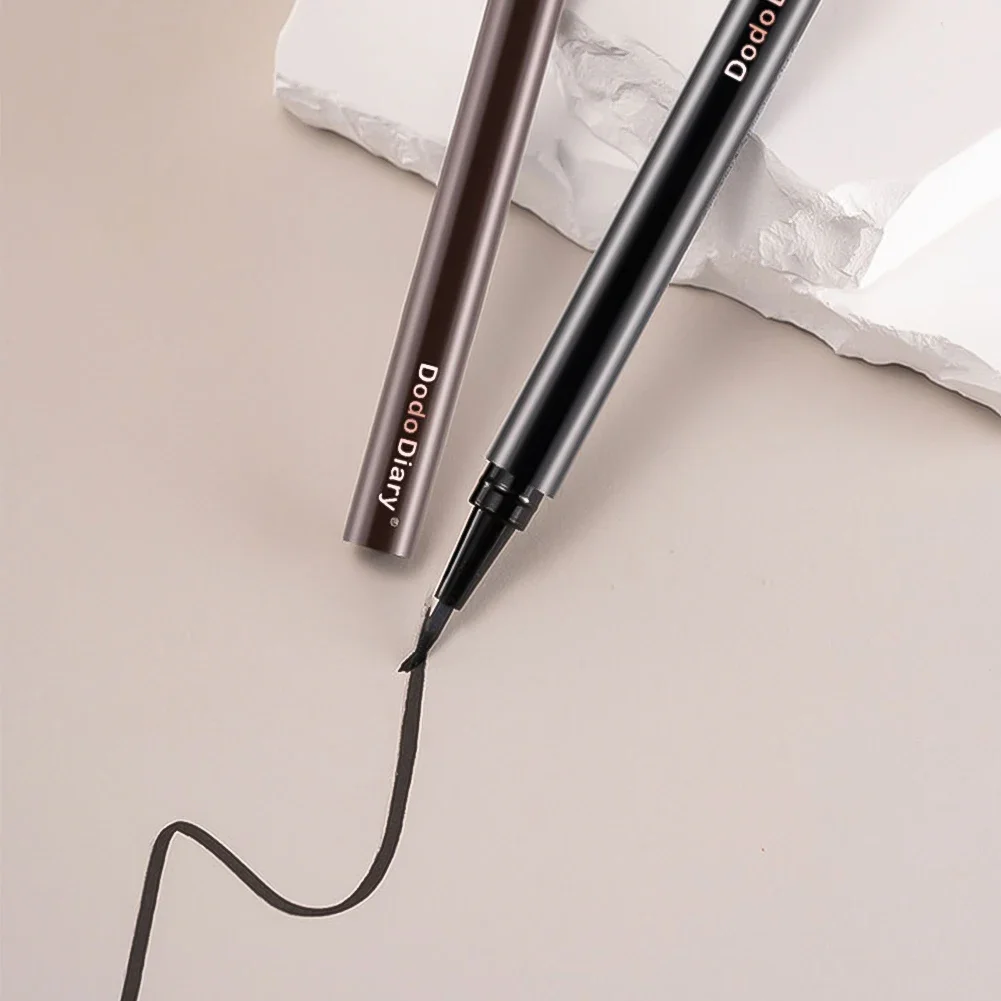No Ink Leakage Fast Drying Waterproof Liquid Eyeliner Pen Smooth Durable Smudge Resistant Easy Apply - Image 3