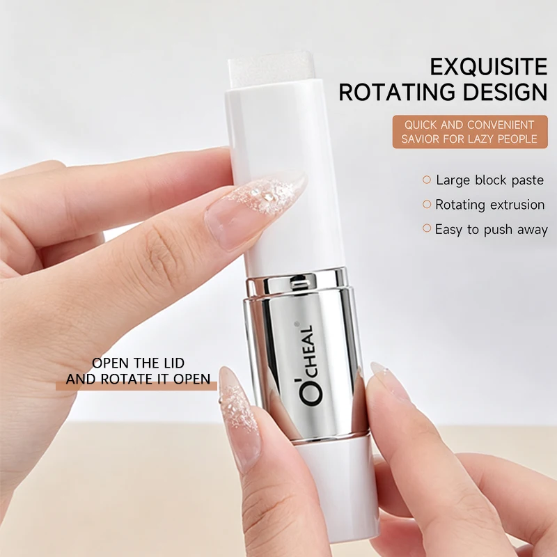 O'CHEAL Temperature Changing Foundation Stick Facial Coverage Blemishes Pores Double-Headed Face Matte Makeup Foundation Cream - Image 4