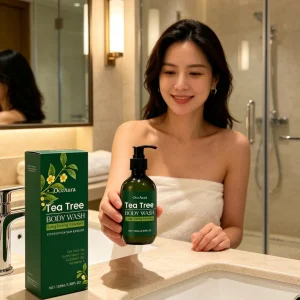 OceAura Tea Tree Body Wash Nourishing Skin Gentle Care Wash Away Dirt Eliminate Body Odors Strengthen Skin Barrier Shower Gel
