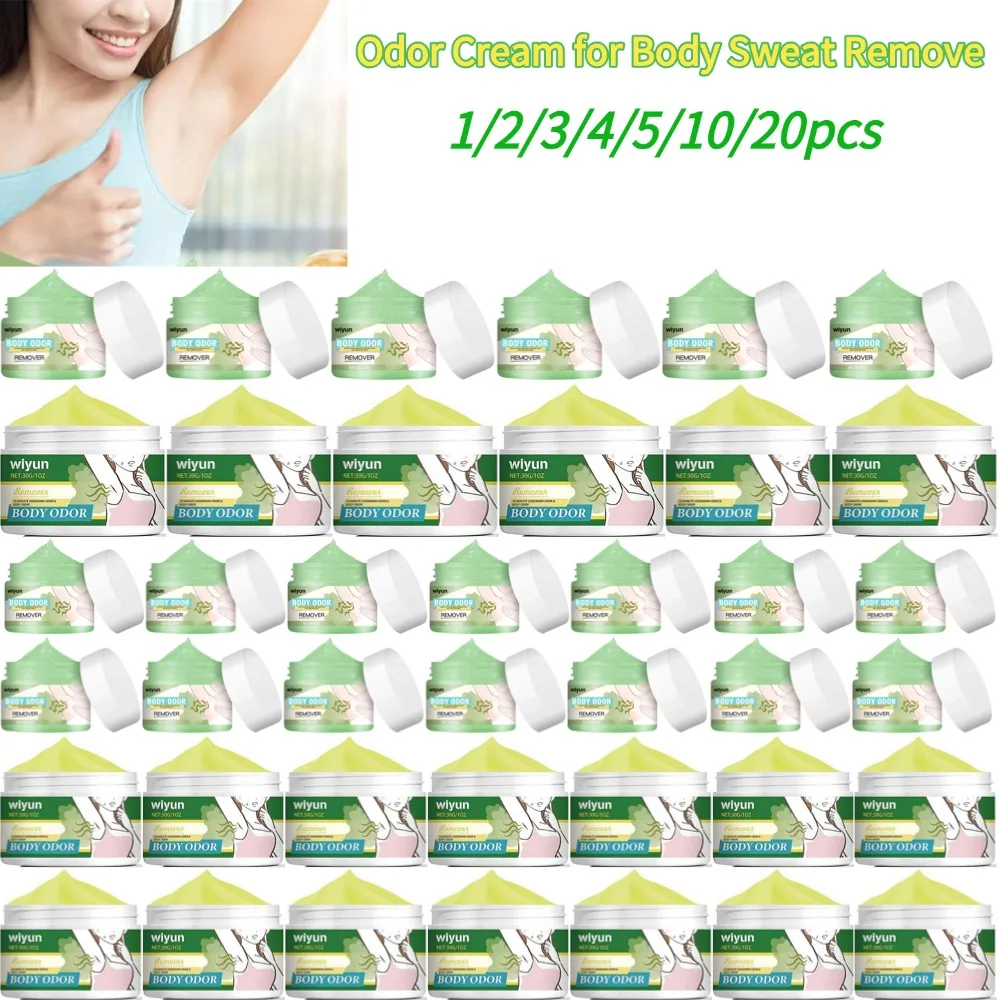 Odor Cream for Body Sweat Remove Bad Smell Deodorant Armpit Lasting Refreshing Aroma Skin Care Deodorant For Man Woman