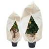 Outdoor Plants Winter Tree Covers with Zipper Drawstring Thickened 1pc 80x120cm Plant Covers Freeze Protection Frost Cloth