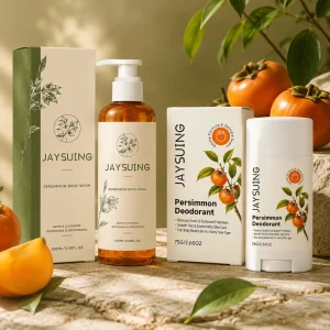 Persimmon Body Wash Deodorizing Odor Control Cream Stick Moisturizing Deep Cleansing Gentle Shower Gel Fresh Scent Skin Care