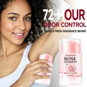 Pink Rose Essentials Deodorant Stick Long Lasting Fragrance Fragrance Oil Deodorant Cream Dating Aroma Perfume Cooling armpit