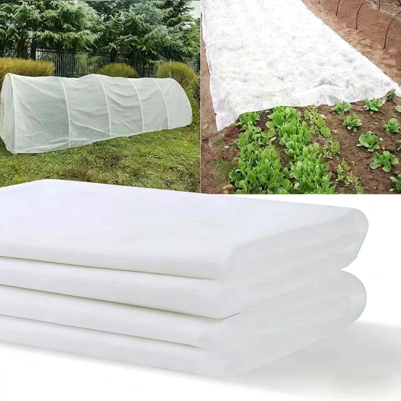 Plant Cold Protection Cover Thickened Floating Surface Covering Cloth160cm×1000cmNon-woven Fabric Vegetable and Fruit Tree Frost - Image 2