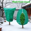 Plant Cover Winter Warm Tree Shrub Protecting Bag Frost Cloth Blankets for Outdoor Plant Freeze Protection Covers with Zipper