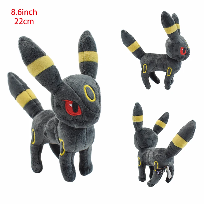 Pokemon Kawaii Mimikyu Eevee Stuffed Plush Toy Evolution Umbreon Flareon Jolteon Glaceon Vaporeon Sylveon Espeon Peluche Dolls - Image 6