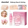 Pore Refine Blot & Porefect Set Pore-Blurring 12h Matte Oil Control Primer, Setting Spray, Touch-up, Powder Puff 4PCS Makeup Kit
