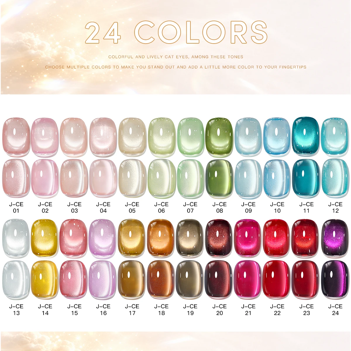 Precious Bottle 15ml Diamond Cat Eye Gel Polish TPO/HEMA FREE Magnet Semi-Permanent Soak Off UV LED Gel Varnish Nail Supplies - Image 3