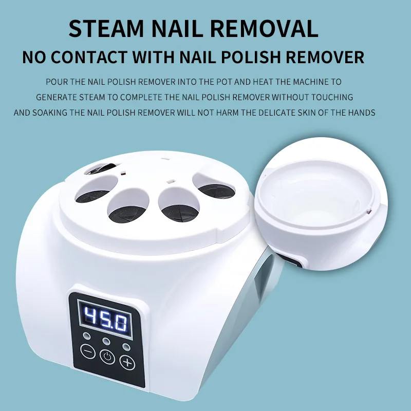 Professional 36W Electric Nail Gel Polish Removal Machine for Portable Nail Enhancement Tool for Acrylic Dip Powder Removal - Image 4