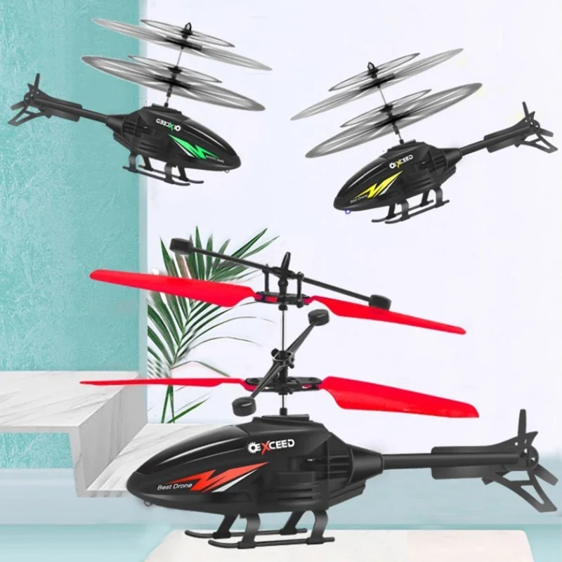 RC 2CH Induction levitation Helicopter Sensing Gesture Remote Rontrol Floating Aircraft With Lights Kids Toys Boys Outdoor Game - Image 4
