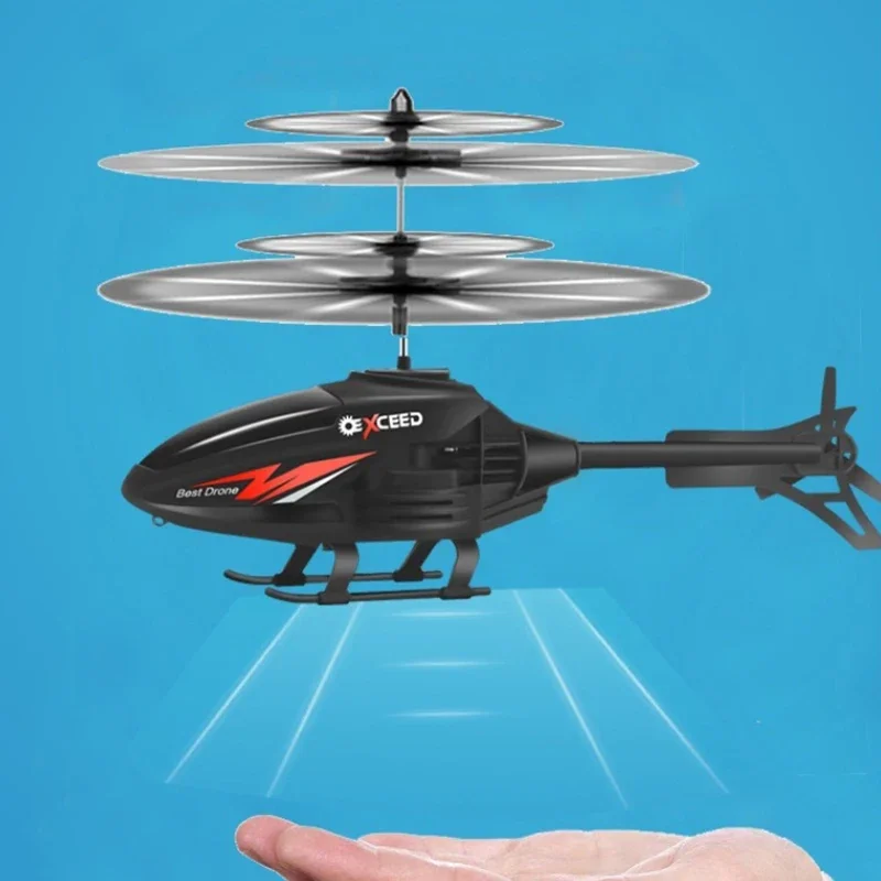 RC 2CH Induction levitation Helicopter Sensing Gesture Remote Rontrol Floating Aircraft With Lights Kids Toys Boys Outdoor Game - Image 5
