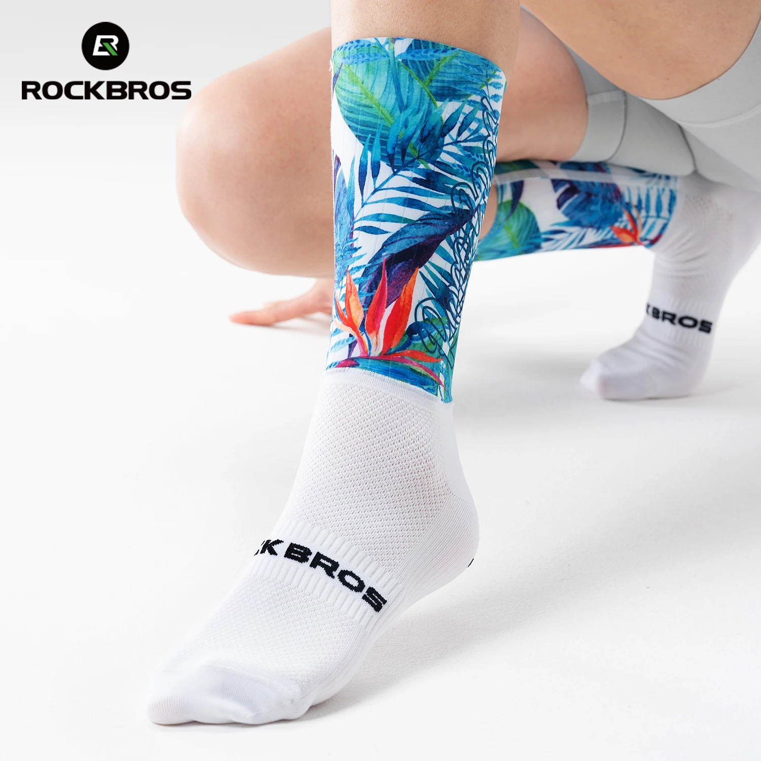 ROCKBROS Compression Sport Sock Professional Non-slip Bike Socks Bicycle Men Women Sports Socks Racing Cycling Socks - Image 6