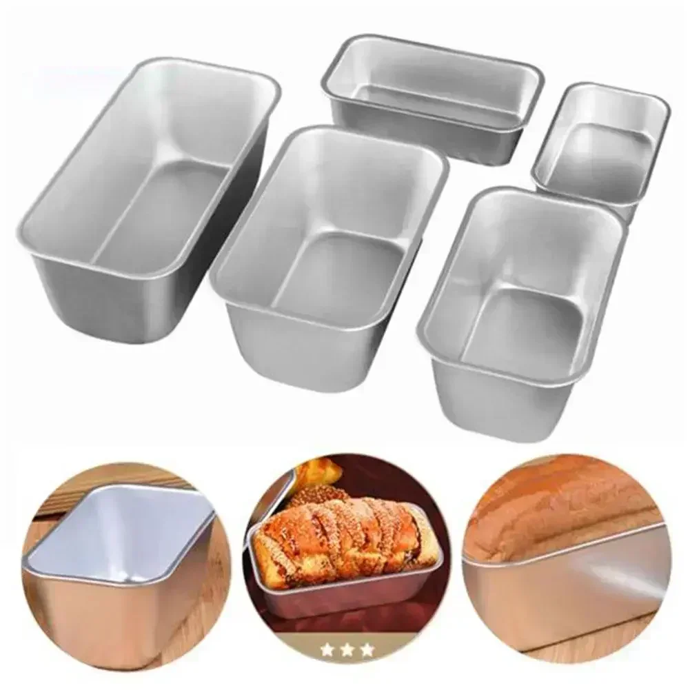 Rectangular Bread Mold Carbon Steel Non-Stick Cake Pan Mini Toast Mold Cake Baking Tray Loaf Pan Kitchen Baking Tools Bakeware - Image 2