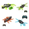 Remote Control Bionic Chameleon Gecko Roach Toy With LED Eye Flexible Movement Wall Climbing Toy Kid Adult Interactive Fun Gift