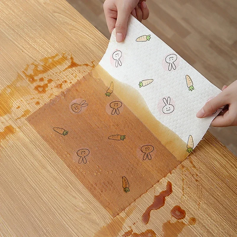 Reusable Paper Towels Kitchen Towel,Dish Cloths & Hand Wipes-Multi-Use,Durable,and Reusable Rags for Kitchen and Daily Cleaning - Image 4