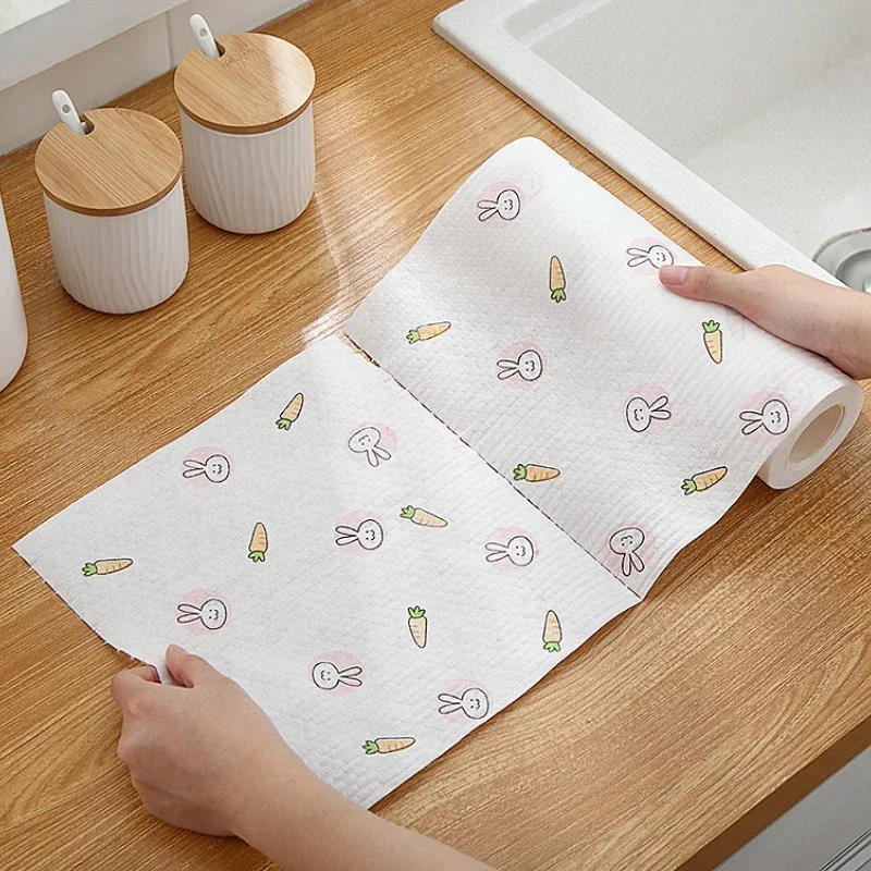 Reusable Paper Towels Kitchen Towel,Dish Cloths & Hand Wipes-Multi-Use,Durable,and Reusable Rags for Kitchen and Daily Cleaning - Image 5