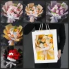 Rose Soap Bouquet Creative Handheld Carnation Floral Gift For Girlfriend Teacher Valentine's Gift Mother's Day Holiday Present