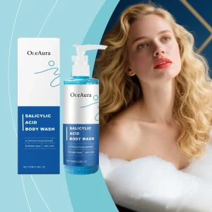 Salicylic Acid Exfoliat Shower Gel Remove Skin Dirt Prevent Pore Blockage Improve Skin Texture Cleansing Oil Control Body Wash