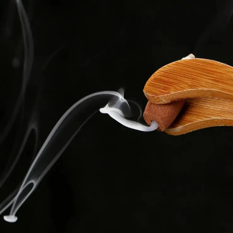 Sandalwood Backflow Incense Cones Handmade Agarwood Cones Incense Help Sleep Wormwood Incenso Drive Away Mosquitoes - Image 5