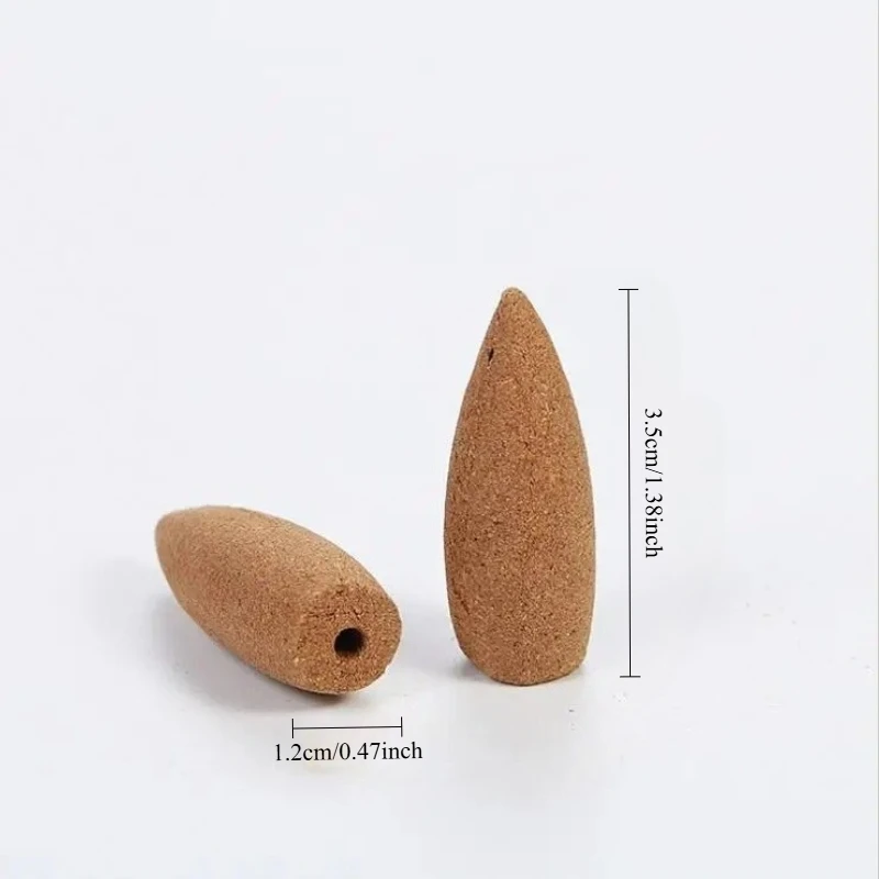 Sandalwood Backflow Incense Cones Handmade Agarwood Cones Incense Help Sleep Wormwood Incenso Drive Away Mosquitoes - Image 6