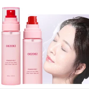 Setting Spray Makeup Fixer Hydrating Finishing Mist Lightweight Dewy Natural Glow Spray Facial Primer Mist Longwear Hold Fresh