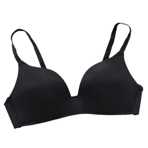 Sexy Women Seamless Bra No Wire Push Up Underwear Girls Students Breathable Thin 10 Colors Bras Female's Bra Breathable Gathered