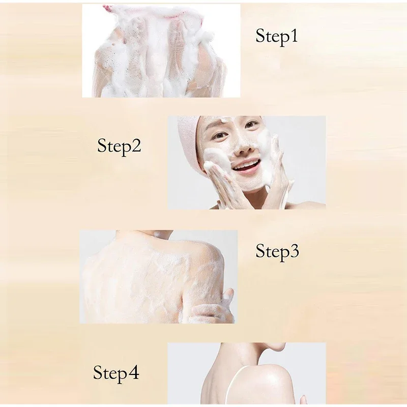 Silk Niacinamide Handmade Soap Deep Nourishing Gentle Cleansing Bar Exfoliating Moisturizing Skin Facial Body Wash Solid Soap - Image 6