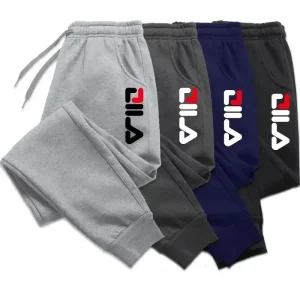 Sport Joggers Sweatpants Athletic Logo Track Pants Casual Streetwear Unisex Men Women Trousers with Pockets Multi Color