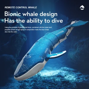 Spray Rc Whale Kids Toy Simulated Remote Control Animal Bionic Radio-Controlled Submarine Electric Water Toys Children Gift
