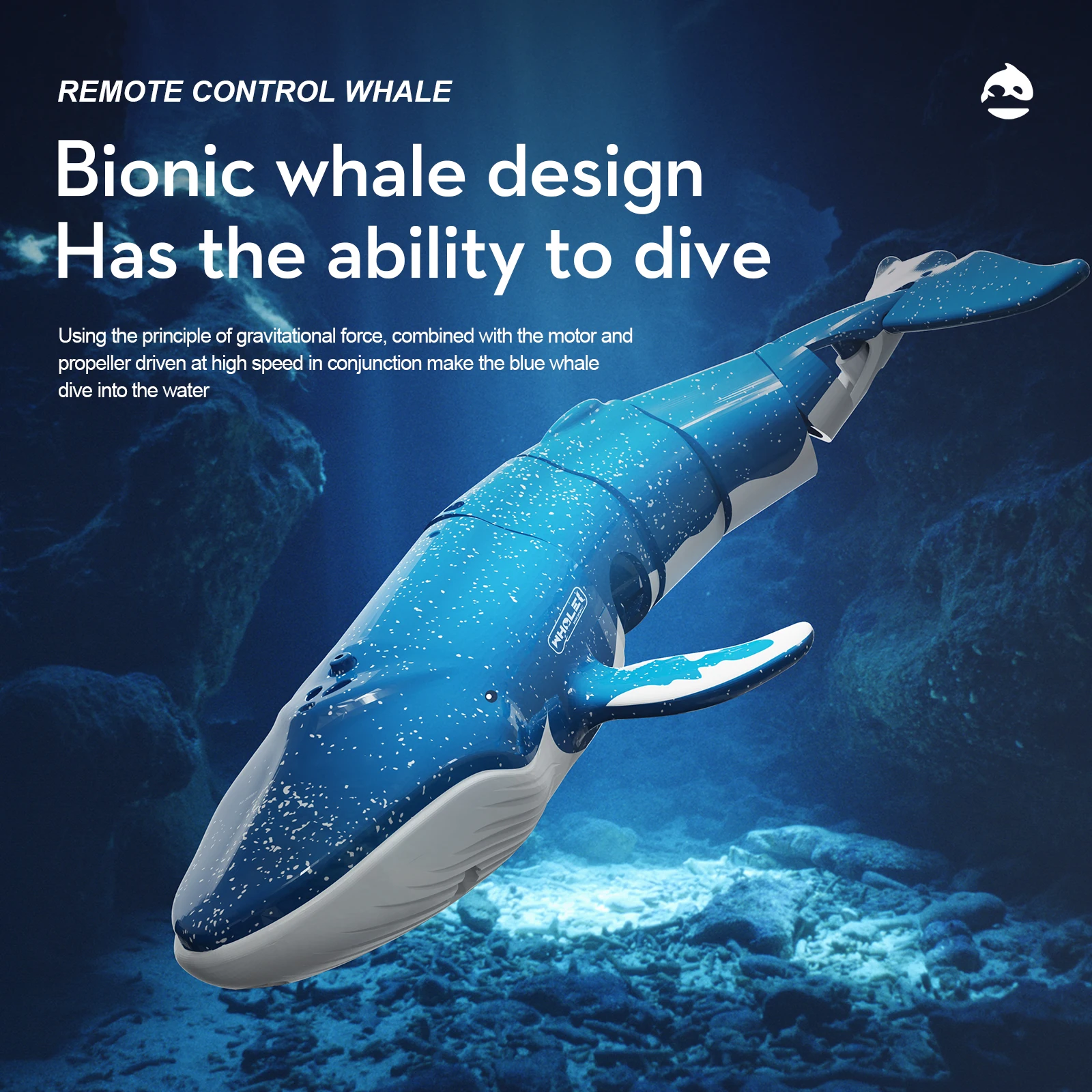 Spray Rc Whale Kids Toy Simulated Remote Control Animal Bionic Radio-Controlled Submarine Electric Water Toys Children Gift