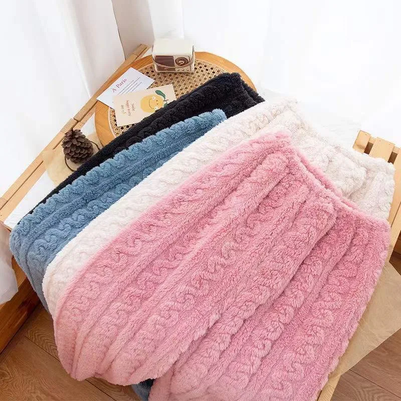 Stretchy Plus Size Women Coral Fleece Sleep Pants Warm Thickened Soft Plush Non Shedding Pajama Bottoms Cozy Comfy Loungewear - Image 2