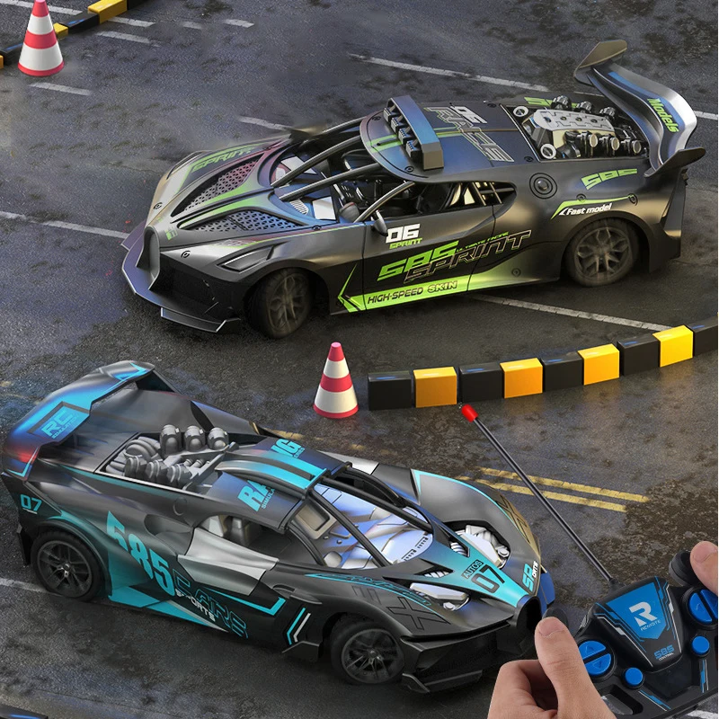Super RC Sports Car High Speed Remote Control Mini Scale Model Vehicle Electric Drift Racing Car Gift for Kids Back to School - Image 2