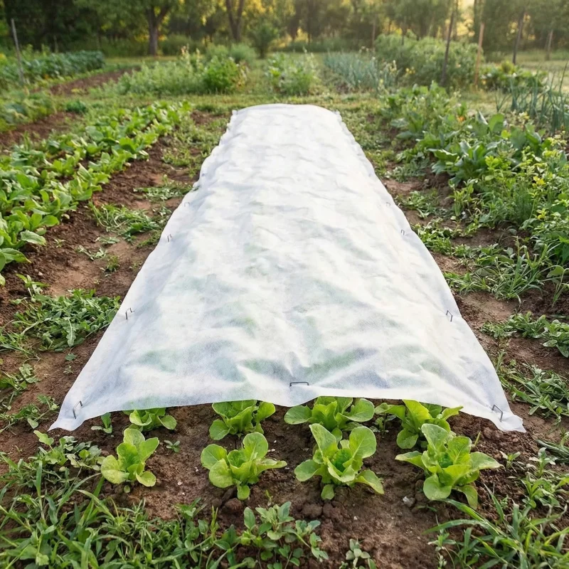 Thickened non-woven fabric plant protection cover160cm×1000cmGardening supplies for fruit trees and vegetables: frost protection - Image 2