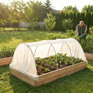 Thickened non-woven fabric plant protection cover160cm×1000cmGardening supplies for fruit trees and vegetables: frost protection