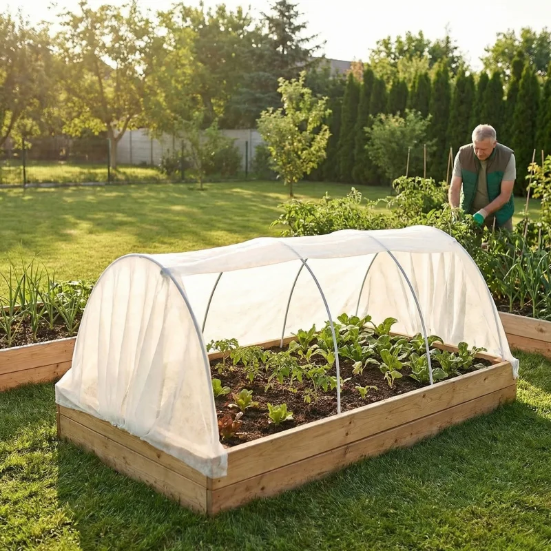 Thickened non-woven fabric plant protection cover160cm×1000cmGardening supplies for fruit trees and vegetables: frost protection