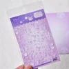 Tomoni 5D Cartoon Kuromi Nail Sticker Nail Art Supplies Nail Art Decals Cinnamoroll My Melody Stickers For Nails Press On Nails