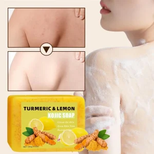 Turmeric Soap Face Cleansing Anti Acne Lightening Face Whitening Skin Remove Pimples Moisturizing Skin For All Skin Types 2026