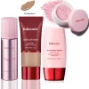 Ultimate Blurring Setting Powder Travel Size Set Waterproof Setting Spray Blur Magnet Primer BASE BLUR BALM Oil Control Kit