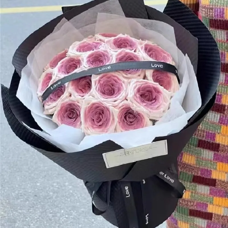 Umeko Sauce Eternal Life Flower Simulation Floral Soap Rose Bouquet Birthday Gift for Girlfriend and Best Friend Holiday - Image 5