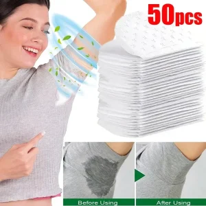 Underarm Pads Dress Clothing Perspiration Deodorant Pads Armpit Care Sweat Absorbent Pads Deodorant for Women Men