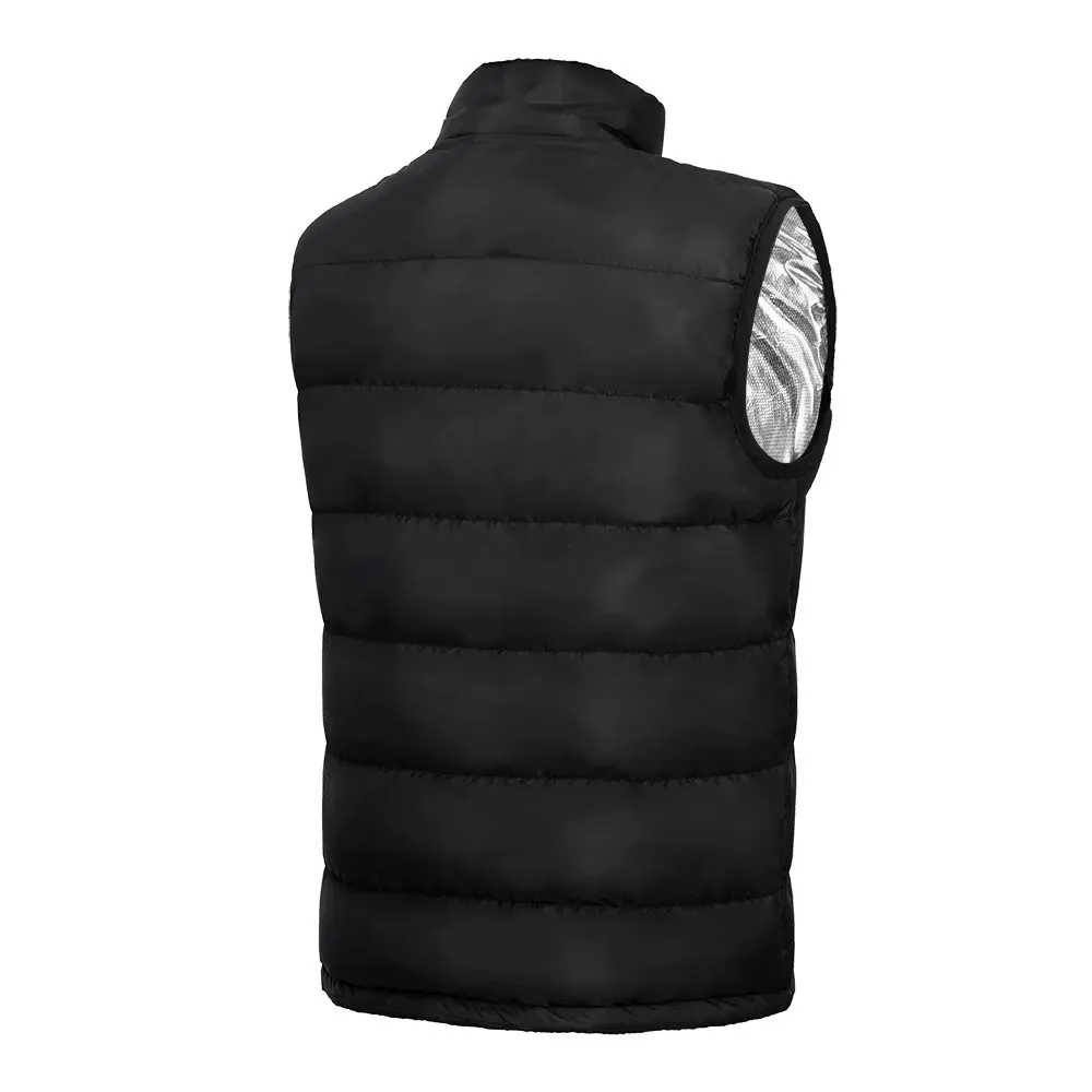 Unisex Electric Heated Vest 4 switches 20-Zone Graphene Heating vest USB Charging Sportswear Heated Jacket Men Camouflage - Image 3