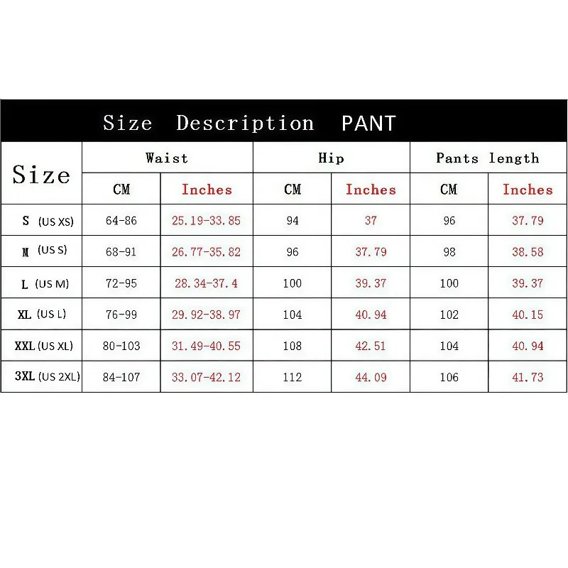 Unisex Solid Jogger Sweatpants Elastic Drawstring Cuff Sports Pants Multi-color Loose Fit Casual Gym Running Trousers Size S-3XL - Image 6