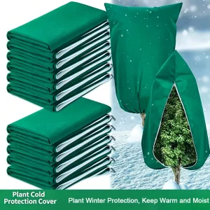 Universal Plant Frost Guard Cover Foldable Reusable Green Plant Thermal Insulation Cover