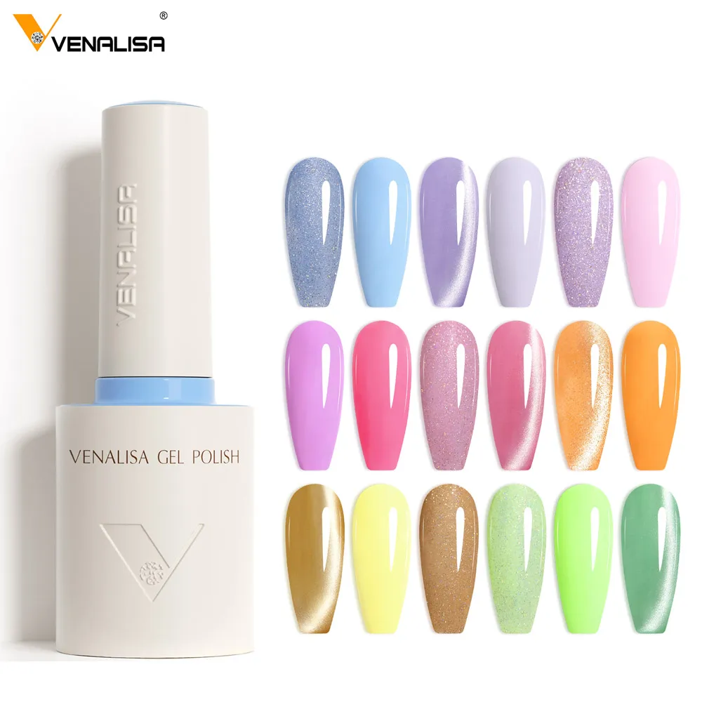 VENALISA 10ml V6 Nail Gel Polish HEMA FREE TPO FREE Cat Eye Gel Polish Semi Permanent UV LED Soak Off Nail Manicure Gel Lacquer - Image 5