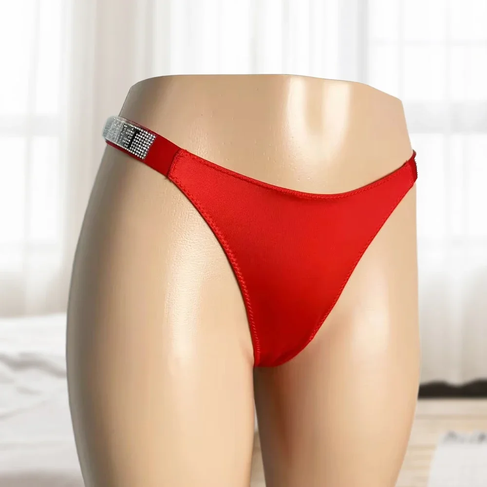 VS Very Sexy Shine Script Thong Panty Women Hot Lingerie Underwear Sexy Set - Image 3
