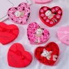Valentines Day Gift for Her Gift Box with Bear Soap Rose Flower Romantic Mothers Day Wedding Birthday Gift Home Party Decor 1PC