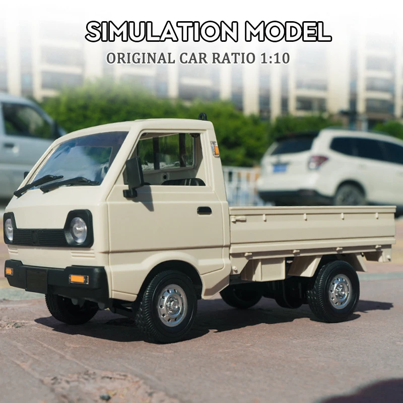 WPL D12 1:10 / 1:16 RC CAR Simulation Drift Climbing Truck LED Light Haul Cargo Remote Control Electric Toys For Children - Image 6