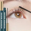 Waterproof 4D Mascara Black Brown Ultra Thin Volumizing Long-Lasting Smudge-Proof Eyelash Lengthening Extension Mascara Makeup